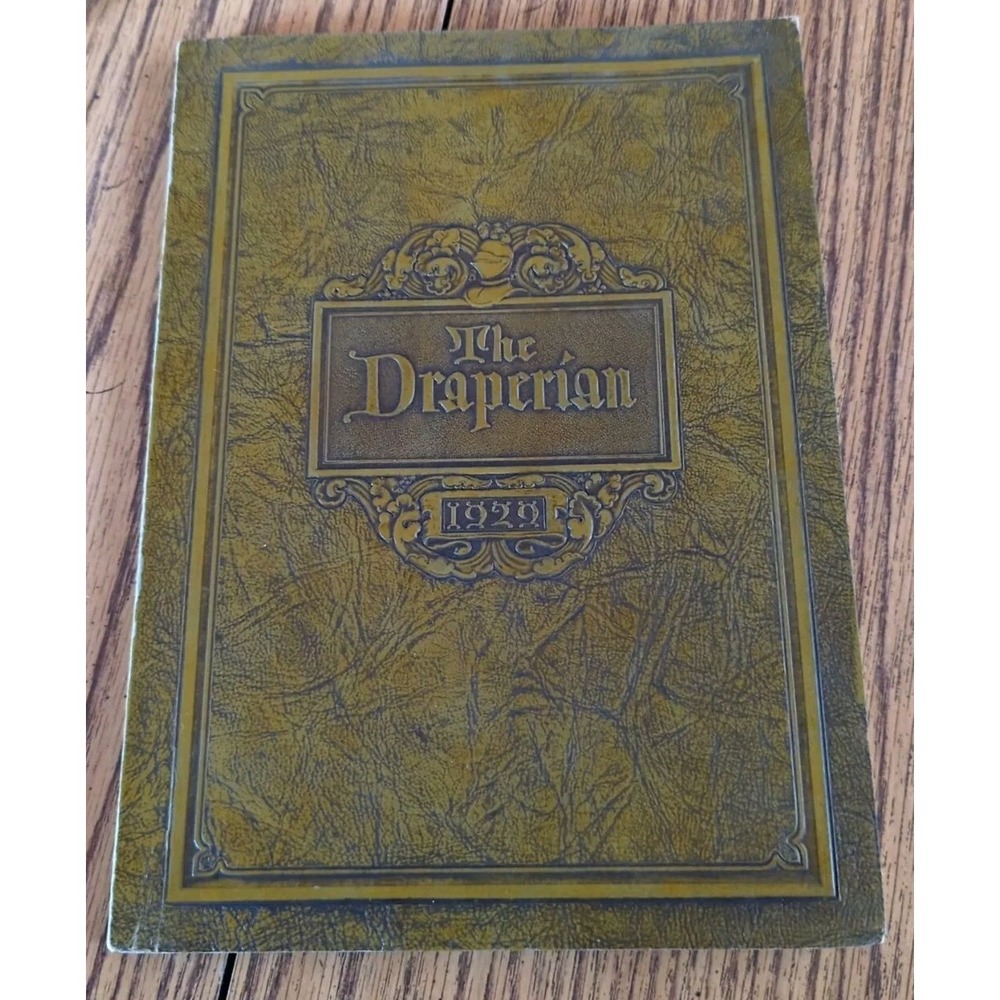 1929 DRAPER HIGH SCHOOL YEARBOOK SCHENECTADY, NEW YORK  DRAPERIAN